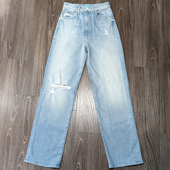 NWOT Mother High Waisted Tunnel Vision Sneak Jeans Sippin Sweet Tea Size 24 - Picture 1 of 14